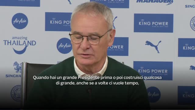 Piedi per terra Ranieri: "Combattere fino all'ultimo"