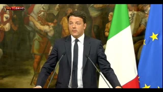 Referendum trivelle, Renzi: risultato netto e chiaro