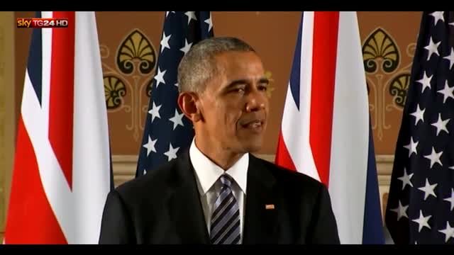 Obama: Regno Unito nella Ue più forte anche per americani
