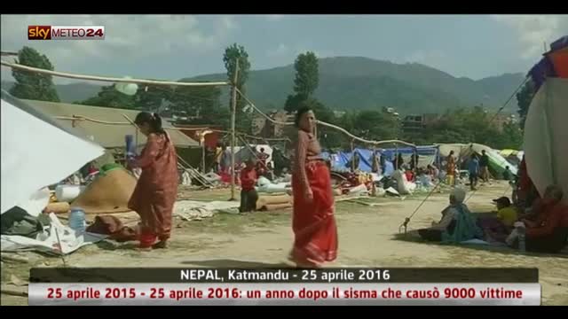 L'anniversario del terremoto in Nepal