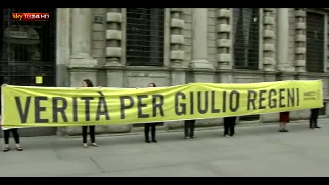 Milano, Amnesty International in piazza per Regeni