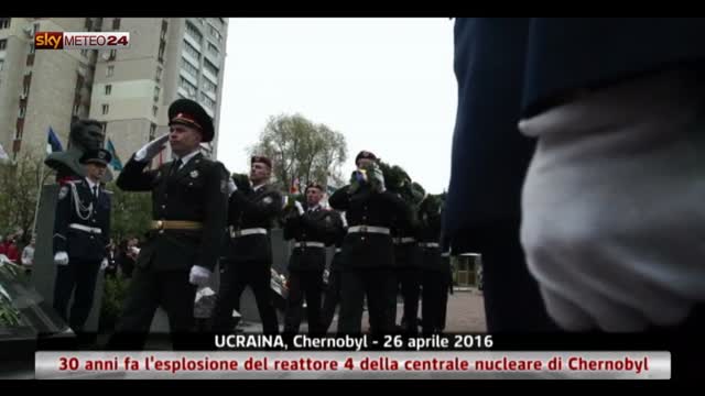 Chernobyl, 30 anni fa il disastro: cerimonia per le vittime
