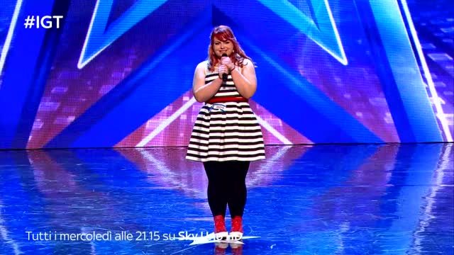 Italia's Got Talent: la voce di Silvia Saracino