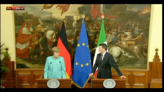 Migranti, Renzi: forte convergenza tra Germania e Italia