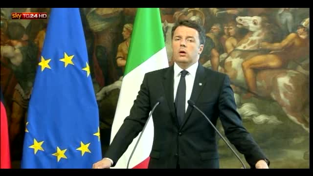 Renzi: non c’è condivisione Germania su Eurobond