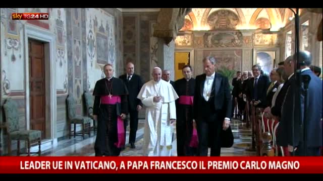 Vertici Ue in Vaticano, migranti al centro dei colloqui