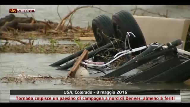 Usa: tornado in Colorado