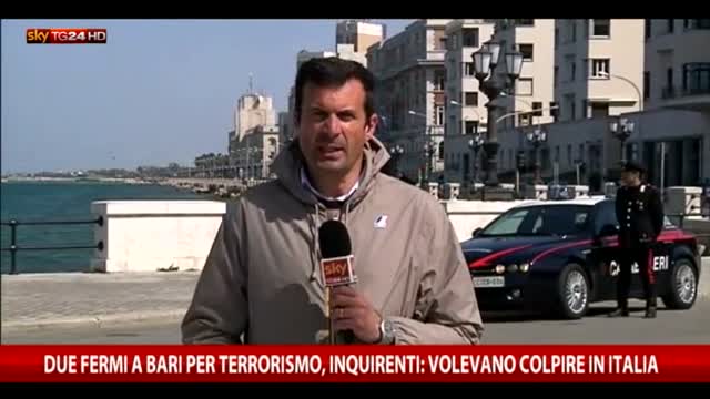 Terrorismo, 3 fermi tra Bari e Milano