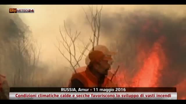 Incendi in Russia