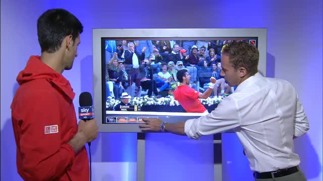 Djokovic show: la lavagna tattica dopo la vittoria su Rafa
