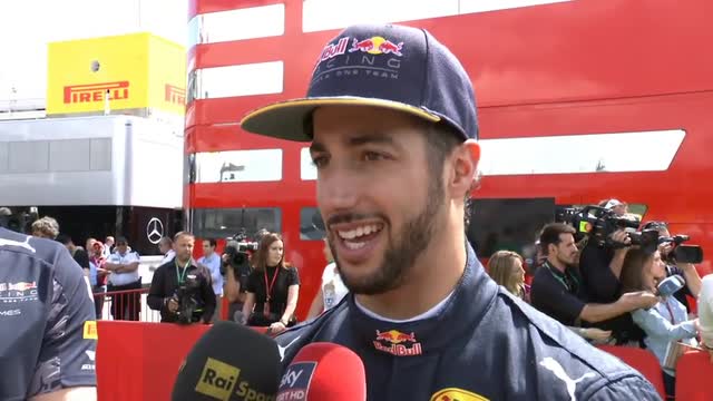 Ricciardo: "Verstappen veloce? Io sono sempre motivato"