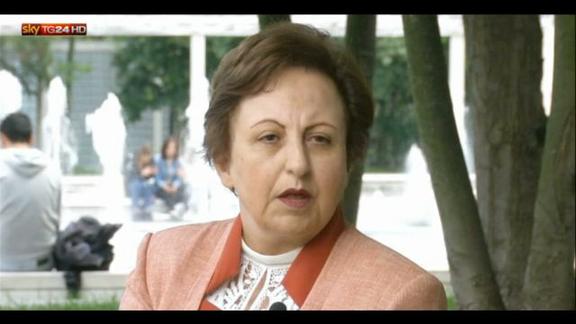 Ebadi a Sky TG24: "Nulla in Iran è cambiato"