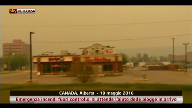 Emergenza incendi in Canada