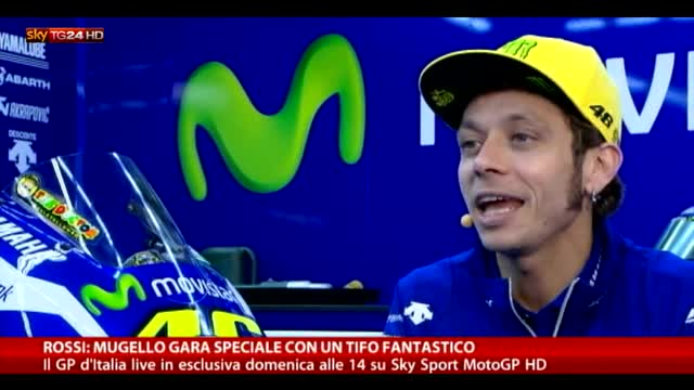 Valentino Rossi: Mugello gara speciale con tifo fantastico