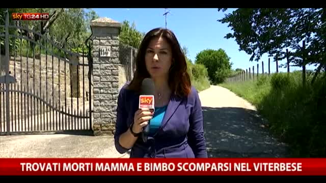 Trovati morti mamma e figlio scomparsi nel Viterbese