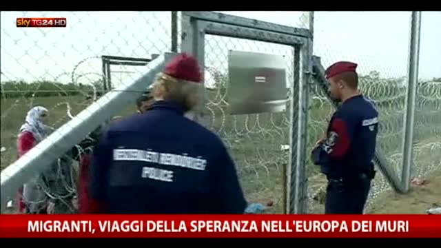 Migranti, viaggi della speranza nell'Europa dei muri