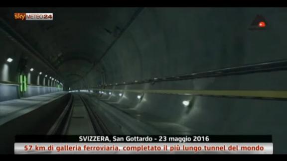 Il tunnel più lungo del mondo in Svizzera
