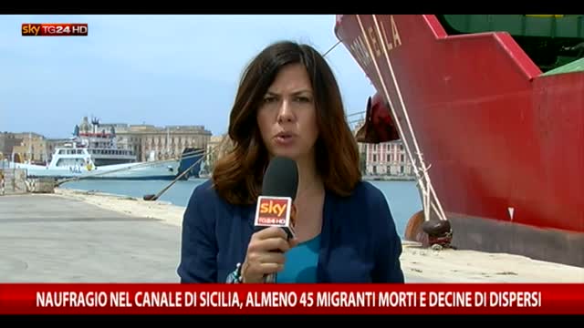 Migranti, terminate le operazioni di sbarco a Trapani