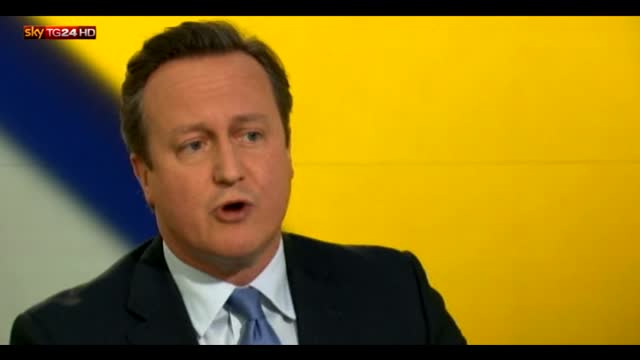 Cameron a Sky News: "Perché uscire dal mercato unico?"