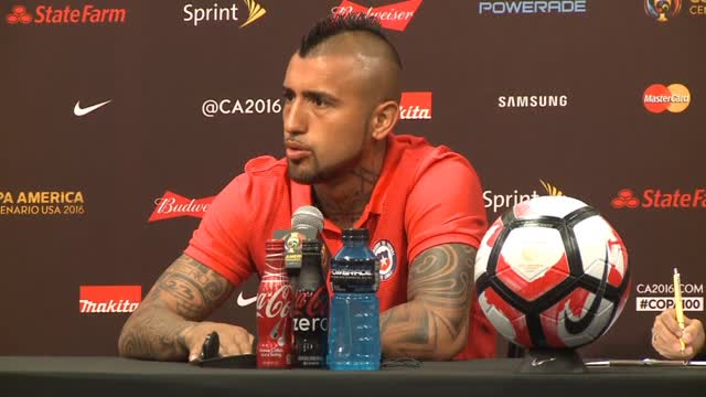 Vidal: "Il Cile è una delle tre favorite per la vittoria"