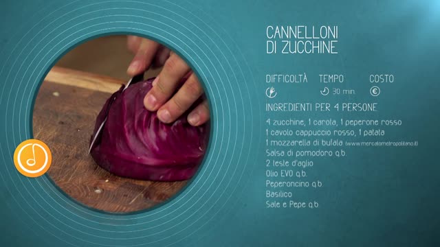 Alessandro Borghese Kitchen Sound - Cannelloni di zucchine