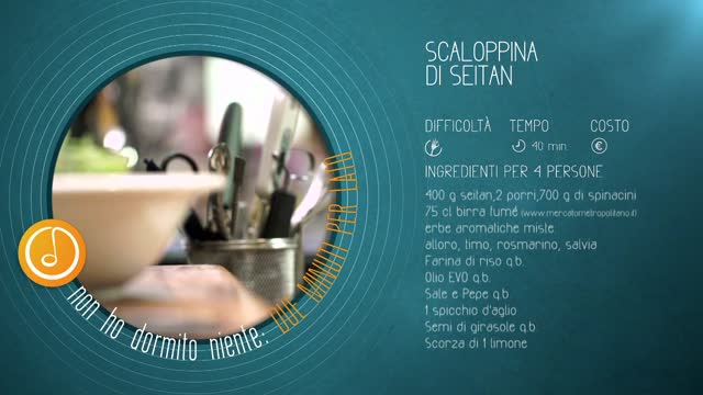 Alessandro Borghese Kitchen Sound - Scaloppina di seitan
