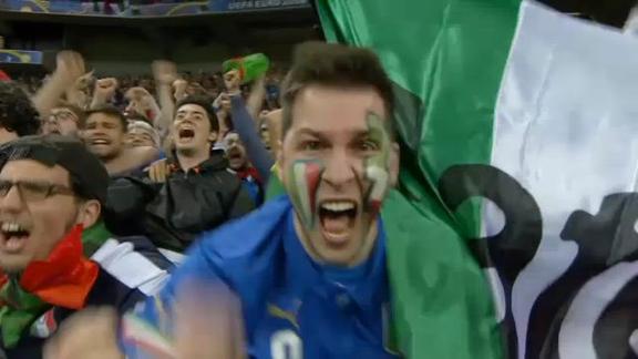 Italia, emozioni azzurre sulle note dei Finley