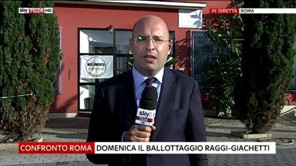 Ballottaggio Roma, M5s: l'attesa del confronto su SkyTG24