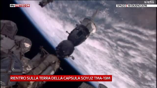 Soyuz, le immagini dallo Spazio e il ritorno di 3 astronauti