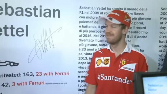 "Ferraristi per sempre", la giornata di Vettel