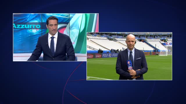 Italia-Spagna, prove di inno allo Stade de France