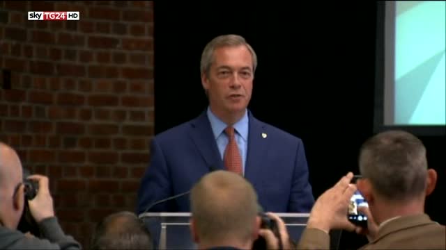Effetto Brexit, si dimette Nigel Farage