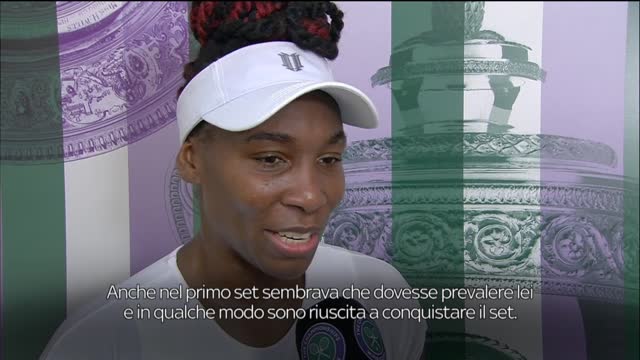 Venus Williams: "Che grande vittoria contro la Shvedova"