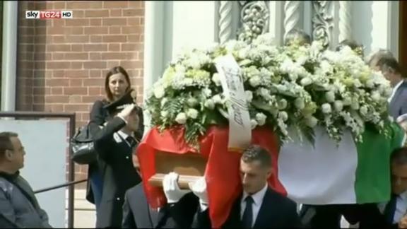 Lutto cittadino a Torino per i funerali di Claudia D'Antona