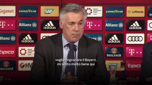 Bayern, Ancelotti si presenta in tedesco