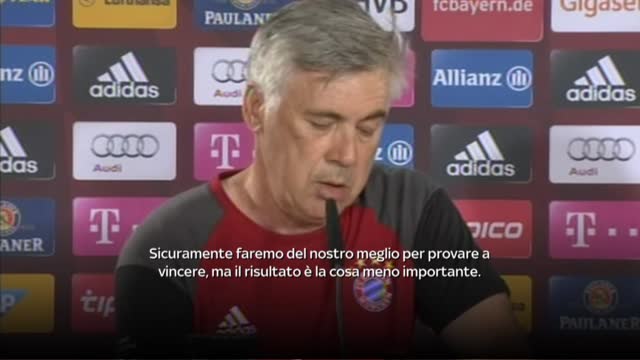 Ancelotti: "Con il City di Guardiola una buona amichevole"