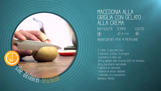 Alessandro Borghese Kitchen Sound - Macedonia alla griglia