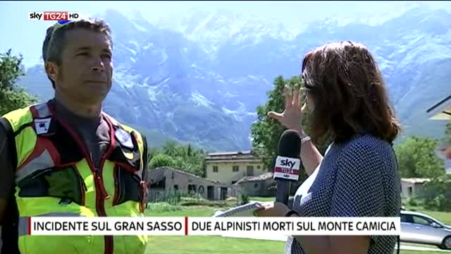 Gran Sasso, due alpinisti morti sul Monte Camicia