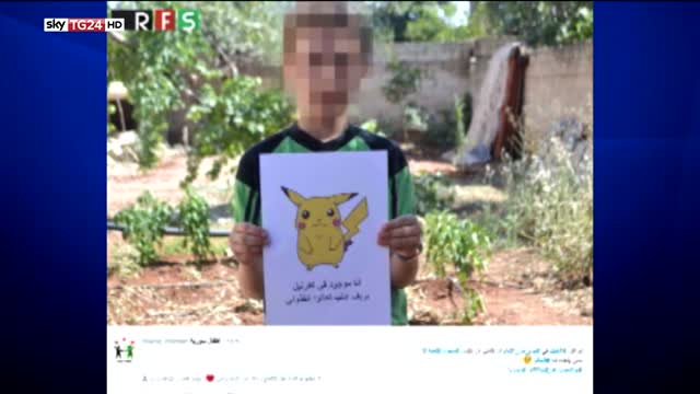 Salvate noi anziché i Pokemon, è l'appello dei bimbi siriani