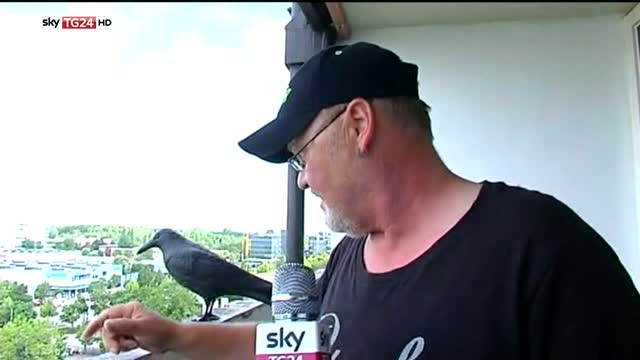 Monaco, a Sky TG24 l'uomo che urlava al killer dal balcone