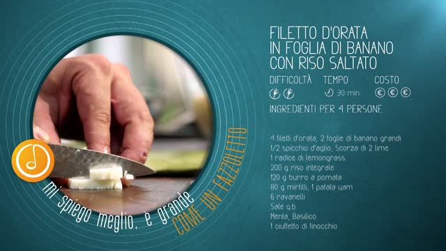 Alessandro Borghese Kitchen Sound - Filetto d'orata