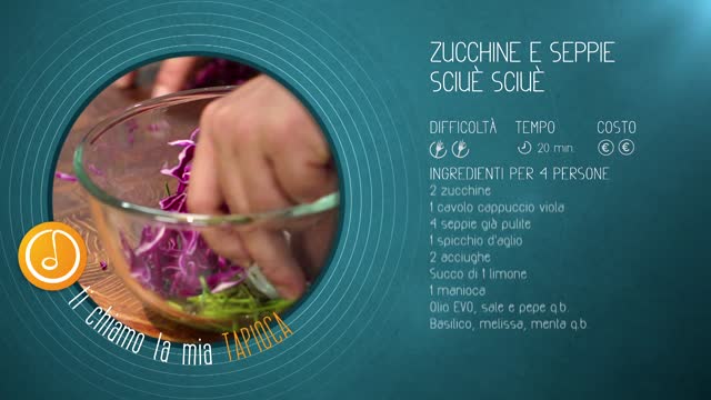 Alessandro Borghese Kitchen Sound - Zucchine e seppie