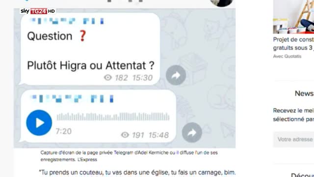 Normandia, attentatore shock in chat: "Vai e taglia teste"