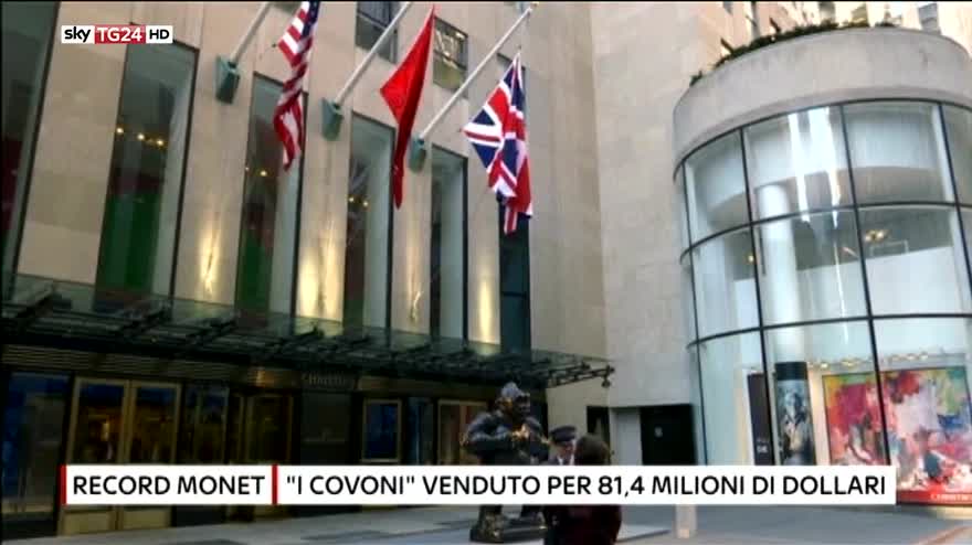 Venduto per 81,4 mln di dollari
