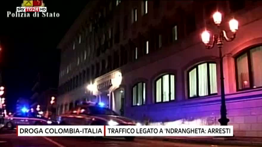 Traffico di droga Colombia-Italia, Ndrangheta nel mirino