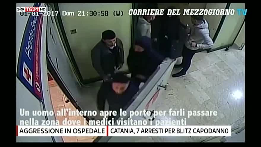 Medico aggredito a Catania, 7 arresti per blitz in ospedale