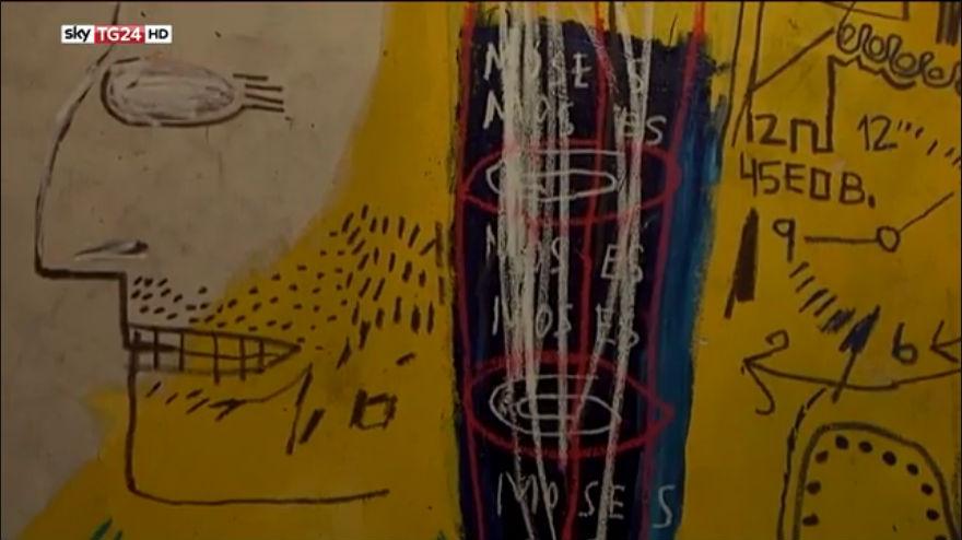 Jean Michel Basquiat In Mostra A Roma Video Sky