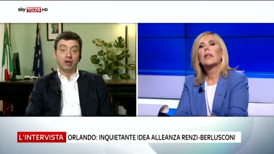Andrea Orlando ospite all'intervista di Maria Latella