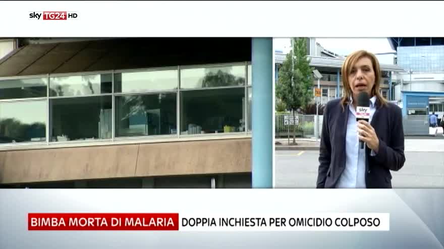 Bimba morta di malaria, oggi l'autopsia