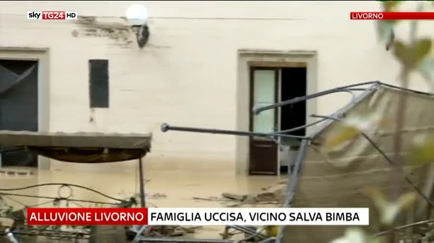 Livorno, il racconto del vicino che ha salvato la bimba